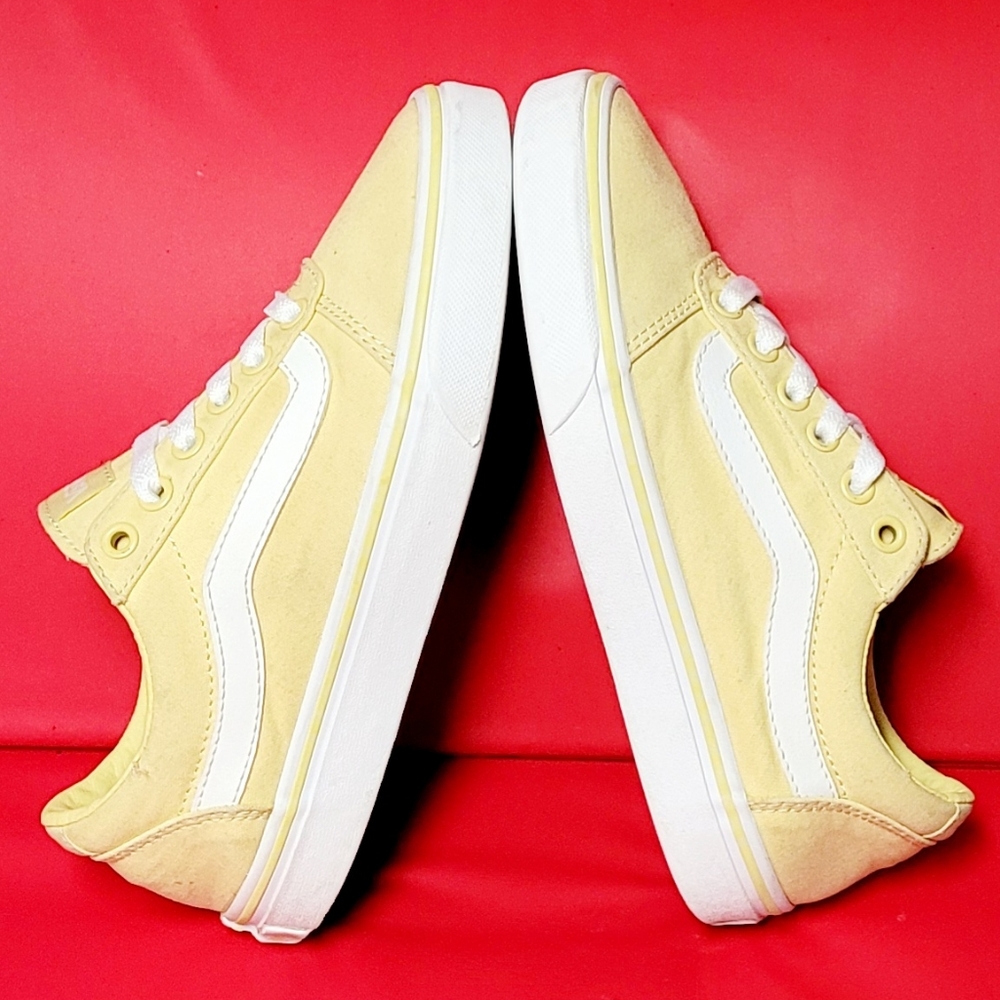 Vans Old Skool Classic Low Yellow Mango Womens Shoes # 500714 size 6 - Picture 3 of 8
